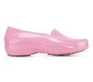 Sticky Shoe Sapato Social Antiderrapante Á Prova D'água Woman Verniz - Rosa