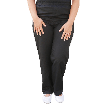 Calça Profissional Oxford Com Bolso Traseiro - Preta Calça Profissional Oxford Com Bolso Traseiro - Preta