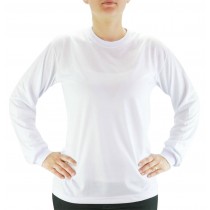 Camiseta Manga Longa Unissex - Branca