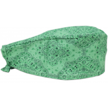 Bandana Profissional Estampada Arabesco - Verde Bandana Profissional Estampada Arabesco - Verde