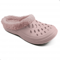 Babuche Boa Onda Aberta Easy Pelúcia - Rose