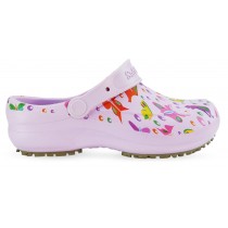 Babuche Profissional Soft Works Estampado Borboletas - Ameixa Babuche Profissional Soft Works Estampado Borboletas - Ameixa