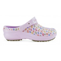 Babuche Profissional Soft Works Estampado Flores - Ameixa Babuche Profissional Soft Works Estampado Flores - Ameixa