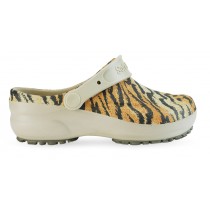 Babuche Profissional Soft Works Estampado Tigre - Bege Babuche Profissional Soft Works Estampado Tigre - Bege