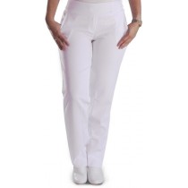 Calça Namastê Feminina Faca e Cós Largo - Branco Calça Namastê Feminina Faca e Cós Largo - Branco