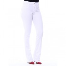 Calça Jeans Feminina Sawary Flare - Branca Calça Jeans Feminina Sawary Flare - Branca