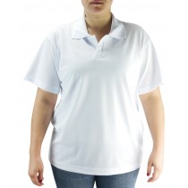 Camiseta Polo Unissex - Branco Camiseta Polo Unissex - Branco