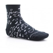 Meia Soquete Esteto Love - Preto Meia Soquete Esteto Love - Preto