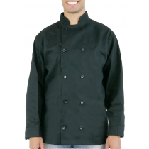 Dolmã Brim 100% ALGODÃO Manga Longa - Preto com Botão Preto Dolmã Brim 100% ALGODÃO Manga Longa - Preto com Botão Preto