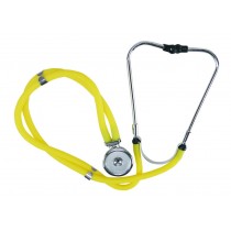 Estetoscópio Profissional Rappaport - Amarelo Estetoscópio Profissional Rappaport - Amarelo