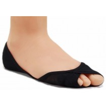 Meia Onfit Peep Toe - Preta Meia Onfit Peep Toe - Preta