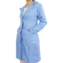Jaleco Feminino Namastê em Gabardine Colors - Azul Bebê Jaleco Feminino Namastê em Gabardine Colors - Azul Bebê