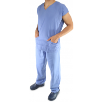 Pijama Cirúrgico Unisex - Conjunto Blusa e Calça - Azul Escuro Pijama Cirúrgico Unisex - Conjunto Blusa e Calça - Azul Escuro