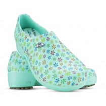 Sapato Profissional Soft Works II Estampado Verde Medicina - Mini Flor
