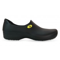 Sticky Shoe Woman Antiestático ESD Sem Bico - Preto Sticky Shoe Woman Antiestático ESD Sem Bico - Preto