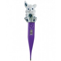 Termômetro Digital Kids Incoterm Coelhinho - Branco/Roxo Termômetro Digital Kids Incoterm Coelhinho - Branco/Roxo