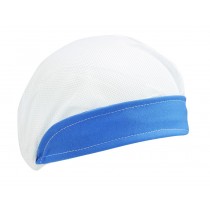Touca Profissional de Aba Azul e Tela Branca Touca Profissional de Aba Azul e Tela Branca