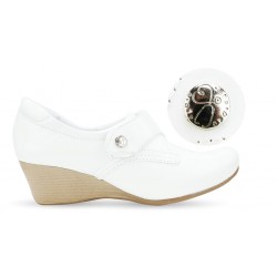 Sapato hospitalar branco on sale