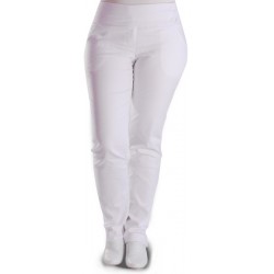 calça branca de brim feminina