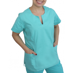 Scrubs Blusa privativa Funcional Manga Curta - Verde