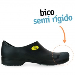 sapato hospitalar preto