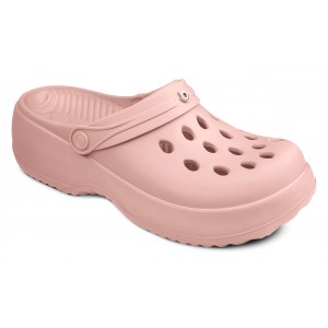 Babuche Plataforma Bella Boa Onda - Rose Nude