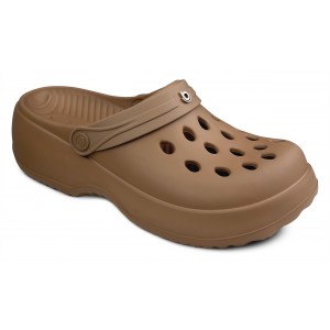 Babuche Plataforma Bella Boa Onda - Crepe