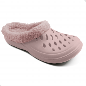 Babuche Boa Onda Aberta Easy Pelúcia - Rose