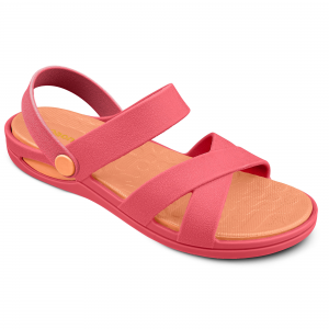 Sandália com Alça Boa Onda Rio - Goiaba com Tangerina