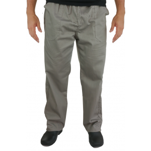 Calça top brim cinza