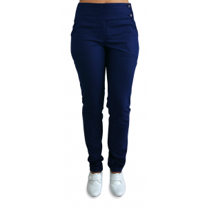 calça azul marinho feminina sarja