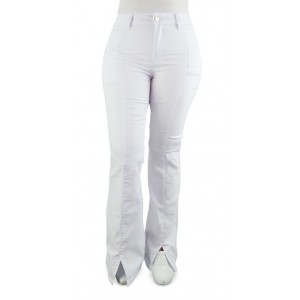 calça branca sawary feminina