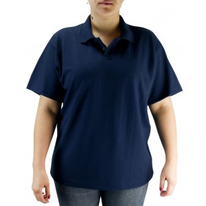 uniforme polo azul