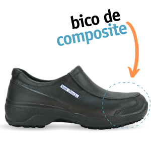 sapato de segurança com bico de composite