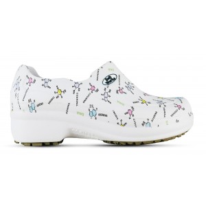 Sapato branco para laboratorio hot sale