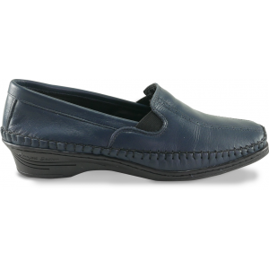 Sapato Feminino em Couro 1006 Azul Marinho Ultimos pares 33
