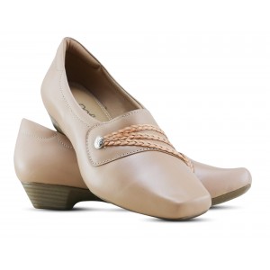 Sapato baixo nude cheap