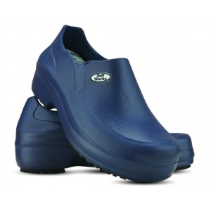 Sapato Fechado Profissional Soft W Azul na Mameluko