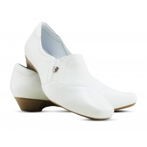 Sapato branco 2025 feminino maxi confort