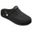 Babuche Boa Onda Urban Feminino - Preto com Dourado