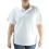 Camiseta Gola Polo Unissex para Uniforme - Branca