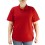 Camiseta Gola Polo Uniforme Unissex - Vermelho - Últimas peças