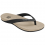 Chinelo Anatômico Boa Onda Happy Feminino- Preto e Areia