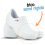 Sapato Antiderrapante Sticky Shoe Florence (COM BICO) - Eletro Coração-Branco