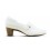 Sapato Neftali Salto Quadrado 5cm - Branco Pin Eletro Coração Mameluko