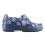 Sapato Profissional Soft Works II Estampado - Corações Rosas - Azul Marinho 