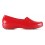 Sticky Shoe Sapato Social Antiderrapante Á Prova D'água Woman Verniz - Vermelho