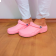 Babuche Antiderrapante Sticky Shoe Unissex Rosa Bebê