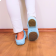 Babuche Antiderrapante Sticky Shoe Unissex Azul Bebê