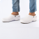 Babuche Antiderrapante Sticky Shoe Unissex Branca 
